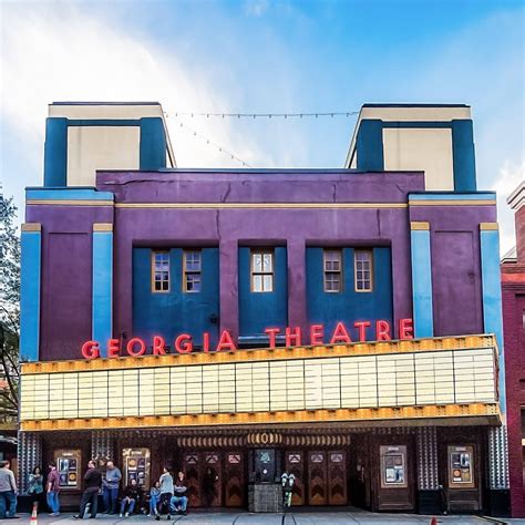 Georgia theatre athens - With a capacity of over 800 people, the main hall of the Georgia Theatre is the ideal venue to host your next epic event. The space is fully-equipped with state-of-the-art lighting and sound, in addition Georgia Theatre features beautiful original brick walls, multiple levels, three bars and a rooftop deck with an amazing view of the city.